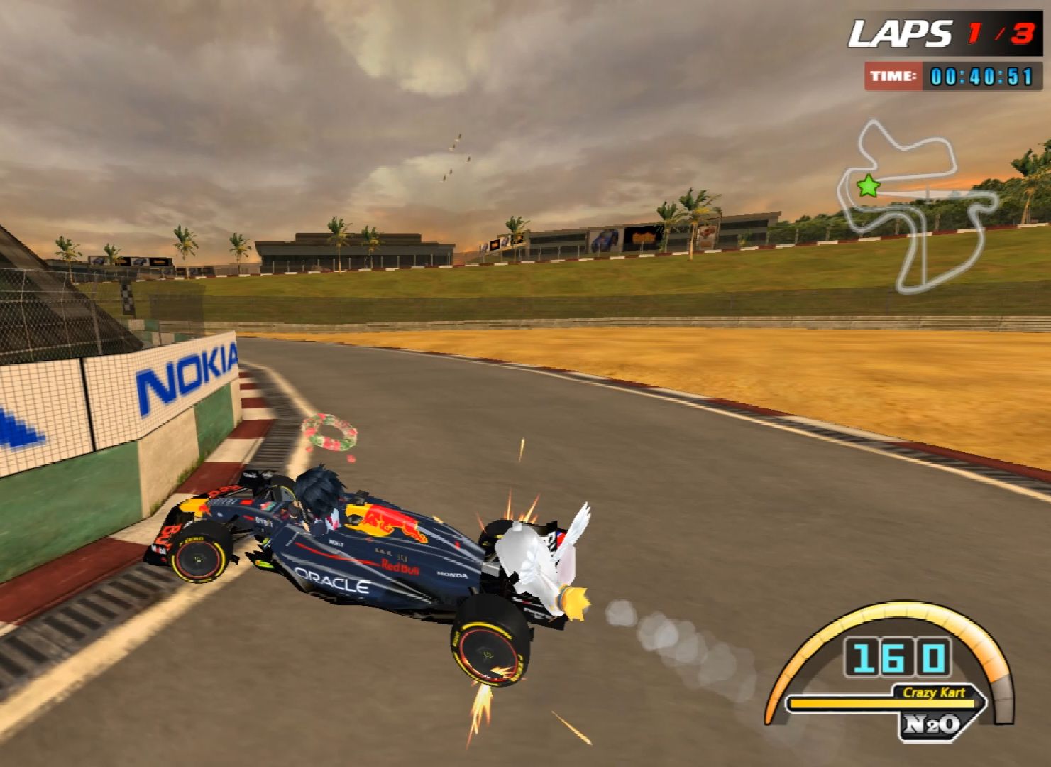 火力全开！赛车比赛数据创纪录的简单介绍