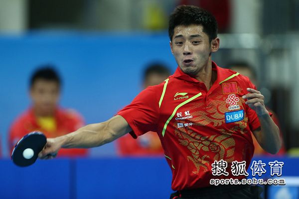 瑞典队力克德国队,张继科统治全场 瑞典队力克德国队,张继科统治全场