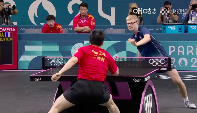 法国队绝杀韩国队,樊振东带队取胜 法国队绝杀韩国队,樊振东带队取胜